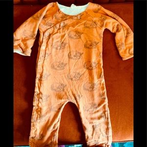 Kate Quinn Fox Lined Pajamas 12-18 MOS